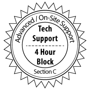 On-Site / Advanced Tech Support (Section C)