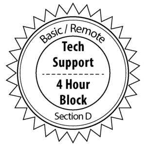 Remote / Basic Tech Support (Section D)